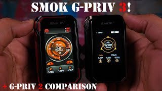SMOK G-Priv3 Package evaluation/ TFV16 lite tank /Conical Mesh!