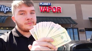 I Invested $a thousand at a Vape Shop…