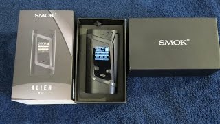 First Smok Alien 220W TC Box Mod – BLACK