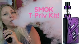 Smoktech T-Priv 220W Package! | TiaVapes Review