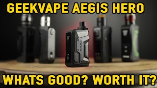 Each hold asking me to do the GEEKVAPE AEGIS HERO review! There you go!